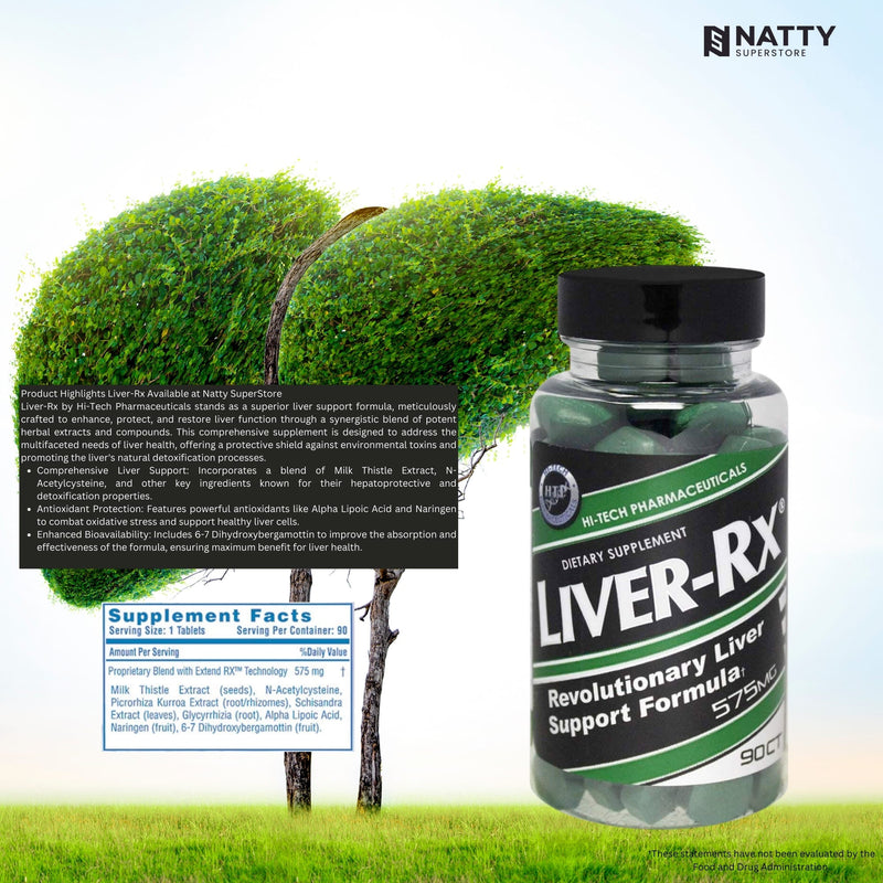 Liver-Rx by Hi-Tech Pharmaceuticals - Natty Superstore