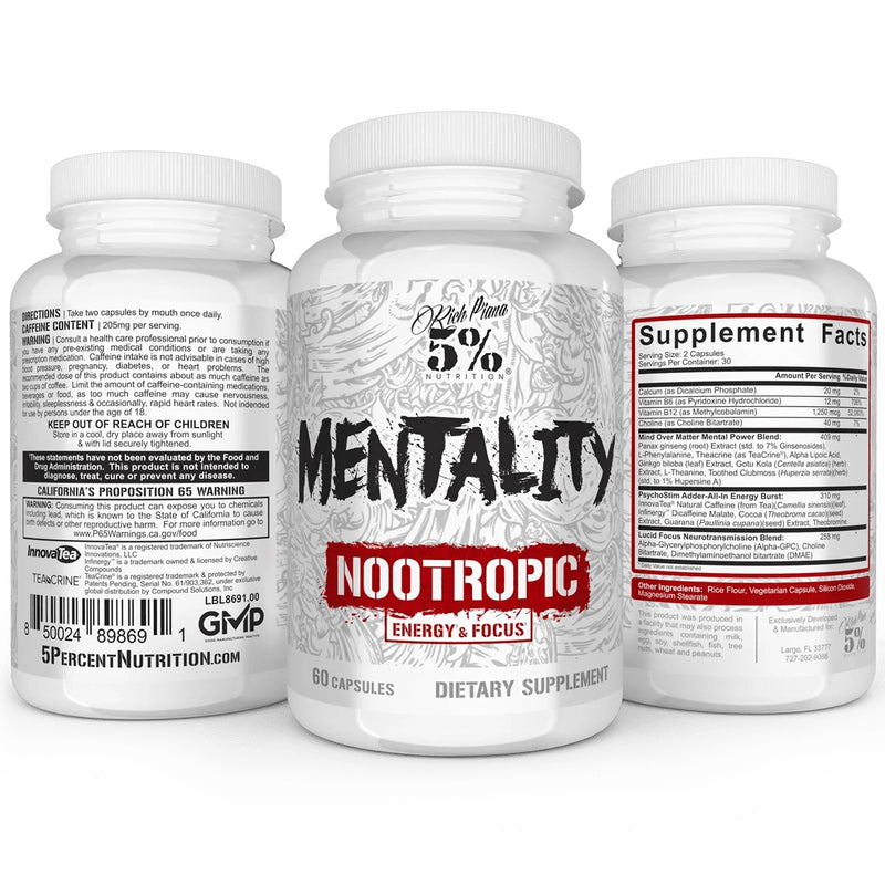 Mentality Nootropic Blend - Natty Superstore