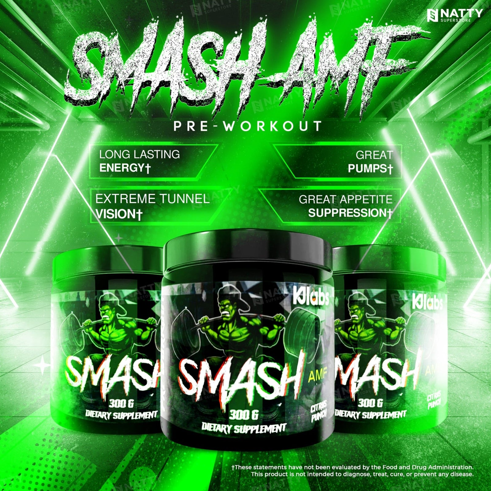 Amf Punch SMASH AMF Pre-Workout - Natty Superstore