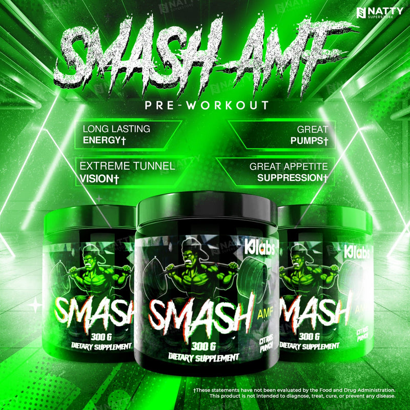 SMASH AMF Pre-Workout - Natty Superstore