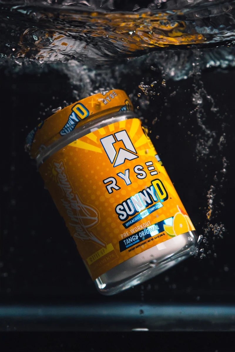 SunnyD PreWorkout Ryse Supplements Pre Workout Natty Superstore