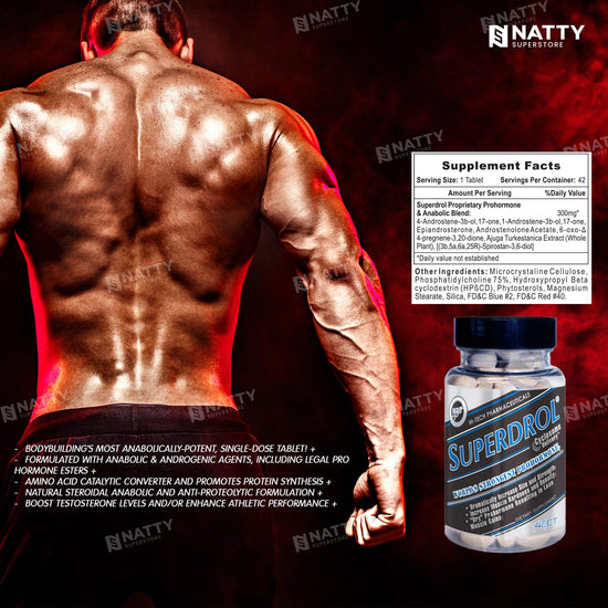 SUPERDROL® - World's Strongest ProHormone - Natty Superstore